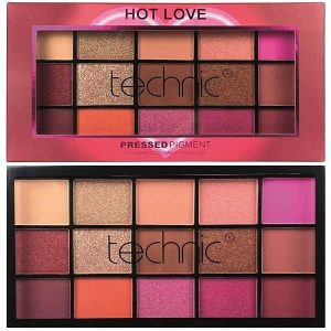 پالت سایه هات لاو تکنیک Technic Eyeshadow Hot Love Pressed Pigment