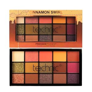 پالت سایه چشم 15 رنگ سینمون سویرل تکنیک Technic Cinnamon Swirl